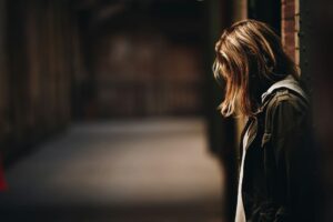 sad woman