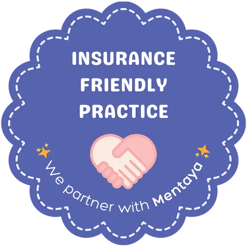 mentaya badge for insurance friendly practice